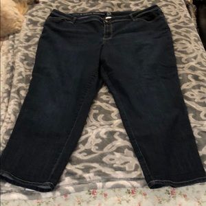 Women’s cuff Jeans.